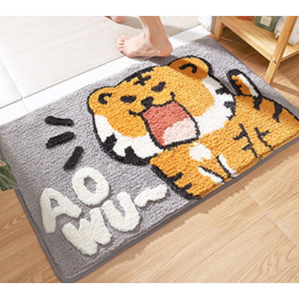 Kylpymatto Oooo Tiger Cartoon Home Kylpyhuoneen lattiamatto 40*60cm