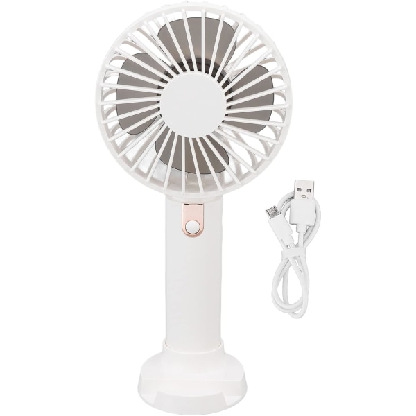 Handheld mini fan, 3 levels adjustable