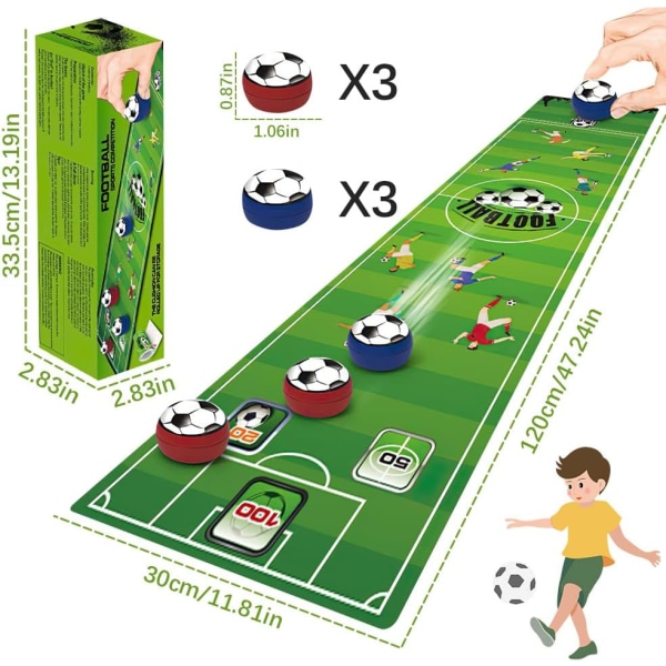 Family party table games, table football board games, table curling games, multifunctional table shuffleboard (soccer)