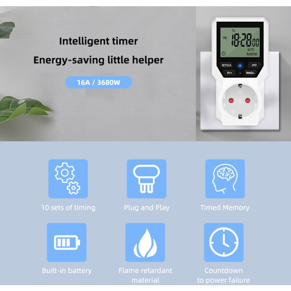 Intelligent synkronisering, elektriske enheder, præcis kontrolenhed, tidsvisning, justering af synkroniseringstilstand, timer-enhed