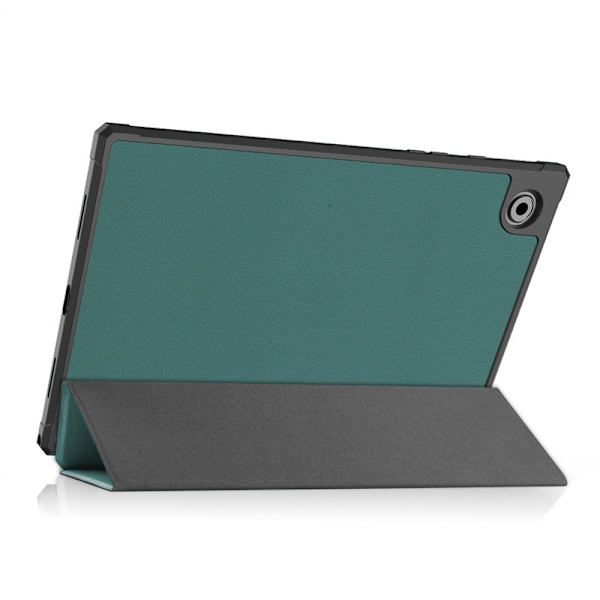 Kolminkertainen suojakotelo Samsung Tab A8 2022sm X205 X207:lle (tummanvihreä)