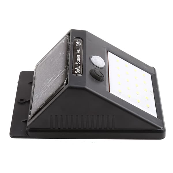 Utomhus solcellslampa, [4-pack] 20 LED vattentät utomhus solcellslampa med rörelsesensor, solcellslampor för utomhusbruk