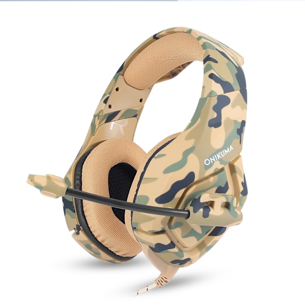 Spelheadset, Kompatibelt med Onikuma K1 Stereo Brusreducerande Öronmuffar
