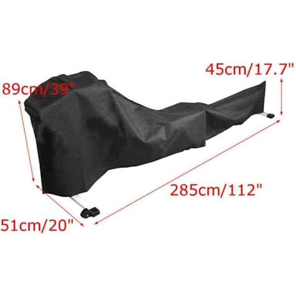 Romaskine Cover - Holdbart - Anti-ridse - Vandtæt - Støvtæt - UV Beskyttelse (2855145/89cm)