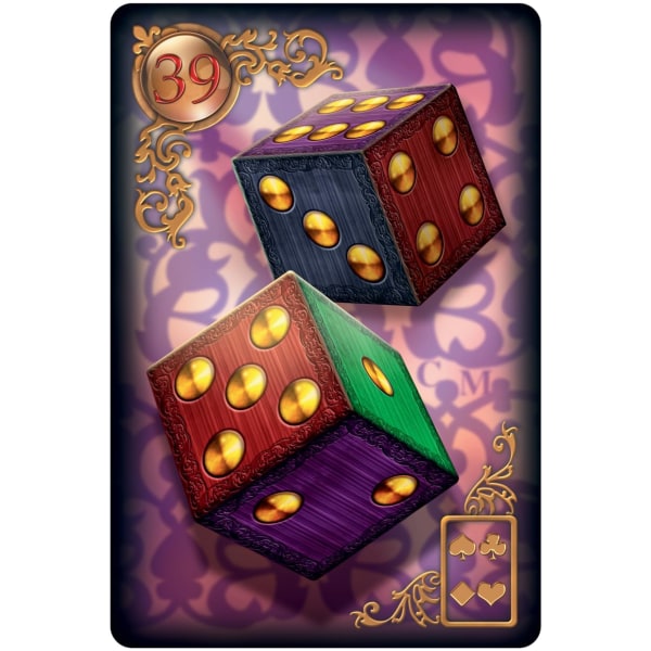 Glid lenormand Lenormand orakelkort brädspel kort