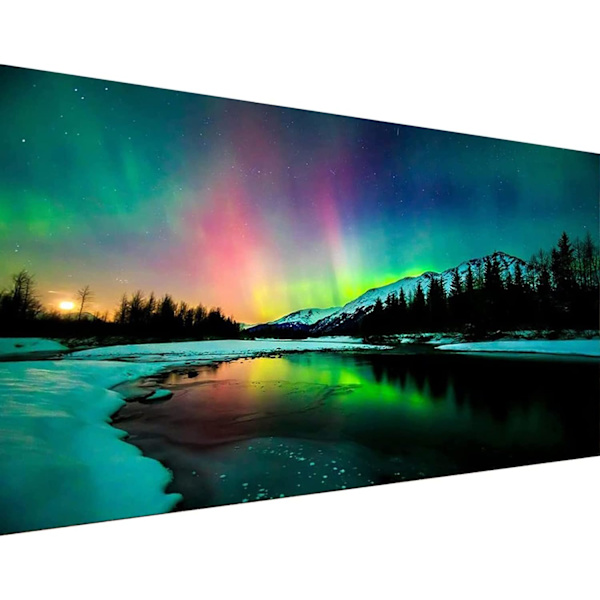 (30*40cm) Timanttimaalaus Kirjonta Timanttimaalaus Täydellinen Sarja Helmihelmissä Maisema Tarvikkeet Canvas 5d Kuva Aikuinen Lapsi Timantti Erä
