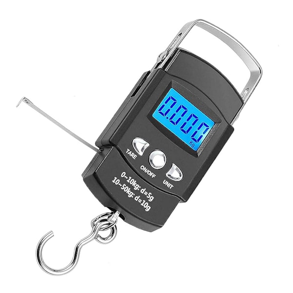 Elektronisk bagagevåg, bärbar digital bagagevåg, bärbar digital bagagevåg med måttband, bärbar digital våg maximal vikt