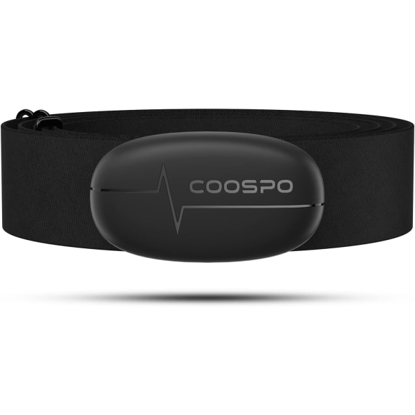 H6 Bluetooth Ant+ pulssensor, EKG/EKG-pulsmätare, kompatibel med Wahoo, Adidas, Coosporide, Polar Beat, Kinomap och mer
