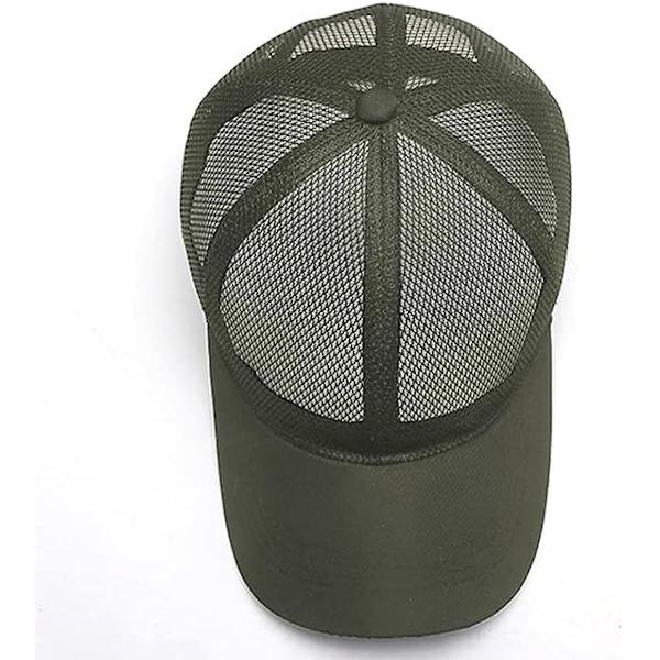 Tibetansk Cyan Mesh Baseball Cap Mænd, Baseball Hat Mænd Kvinder Sommer Åndbar, Hurtigtørrende Sol Sports Hat