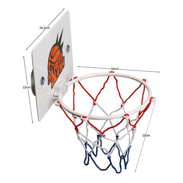 Basketbollbräda leksak Hem inomhus väggmonterad mini portabel basketkorg med boll och luftpump