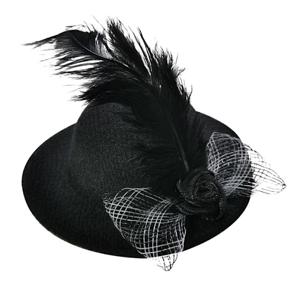 Hønehat med fjer, fotorekvisit, justerbar hat, hane, and, fjerkræ