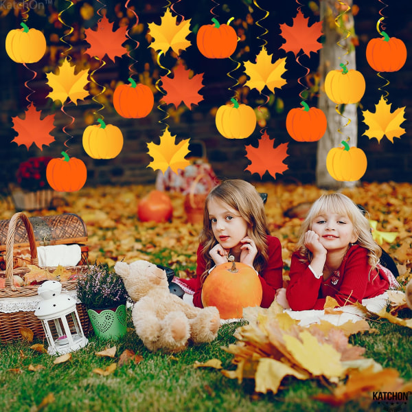 Höstdekorationer Klassrum Höstvirvlar - Hösthem Dekor Thanksgiving Virvlar Höstfest Dekorationer Höstprydnader Hängande från taket