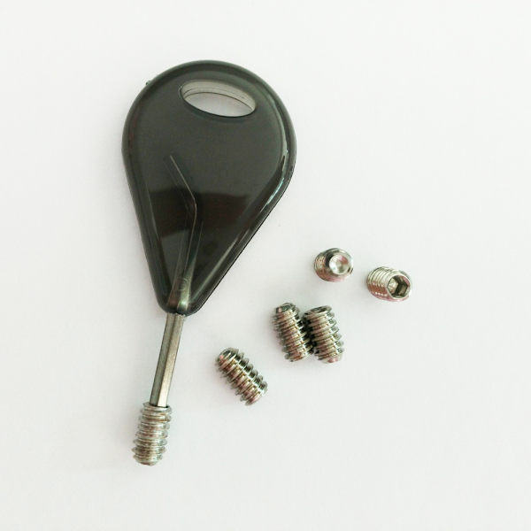 6 Grub Skruer Surfboard Fin Nøgle, Surfboard Fin Greb Nøgle Udskiftning Tilbehør