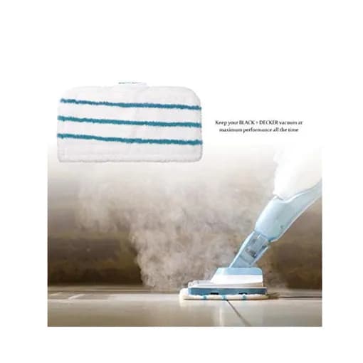 Mikrofiber Dampmoppe Rengøringspude (2, Standard) Af Black + Decker