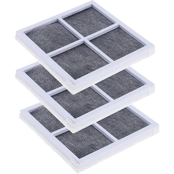 LG Pure n Fresh Jääkaapin Ilmansuodatin, 3 Pakkaus Vaihto Ilmansuodattimia LG LT120F, LFX31925SW, LFX31925SB Jääkaappi/Pakastin/Ilmanpuhdistimeen