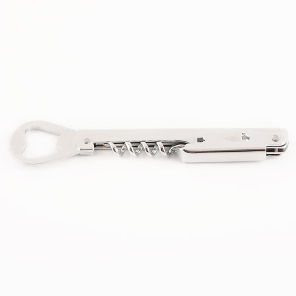 Flaskeåpner 14cm rustfritt stål (2 stk)