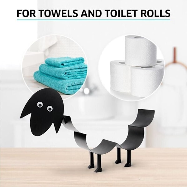 Förvaring papper toalett toalettdörr rullar får rullar toalettpapper Deco wc dörr toalettdörr original toalettförvaring reserv toalettpapper
