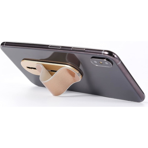 Guld-Smartphone Finger Holder Mobiltelefon Holder Ring til iPhone Samsung Huawei