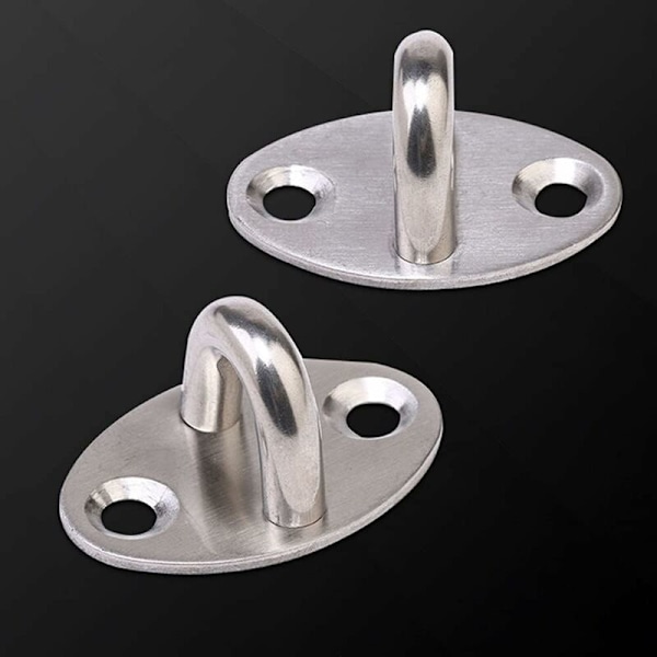 Loftkrog rustfri stål krog til formvægmontering og loft (45mm x 25mm) til platformstrenge.