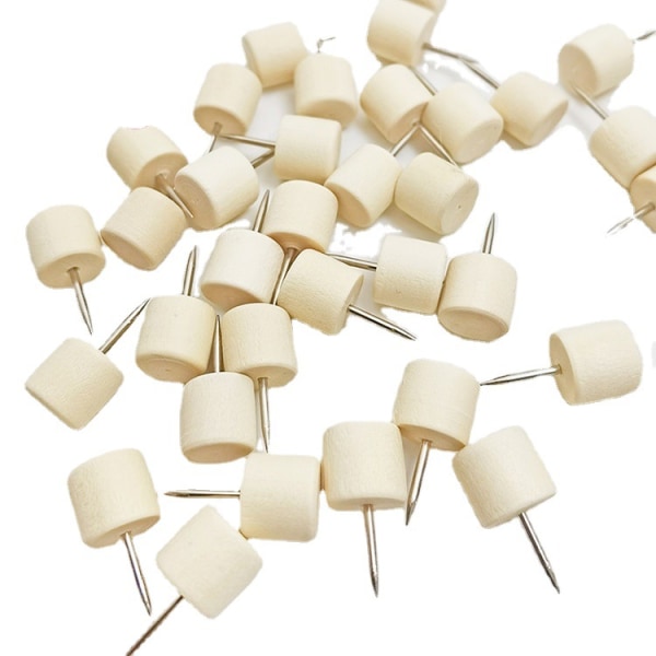 Stay Trä Tumbtack Tavla Stift Pushpins Ritning Foto Vägg Dubbar Spik Skola