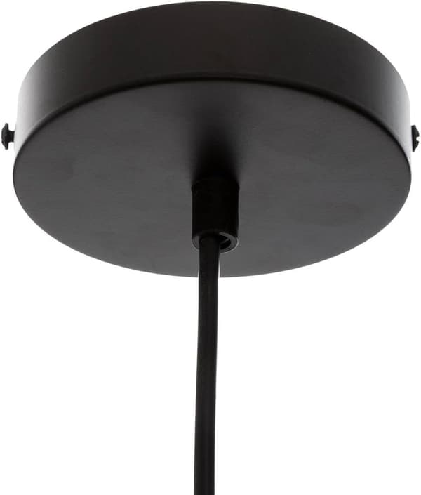Musta riippuvalaisin - metalli D25 cm
