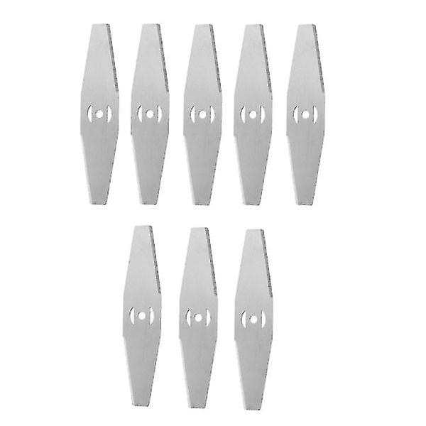 8-pack Gräsgräsklipparblad Skärblad Metall Trädgård Gräsklippareblad