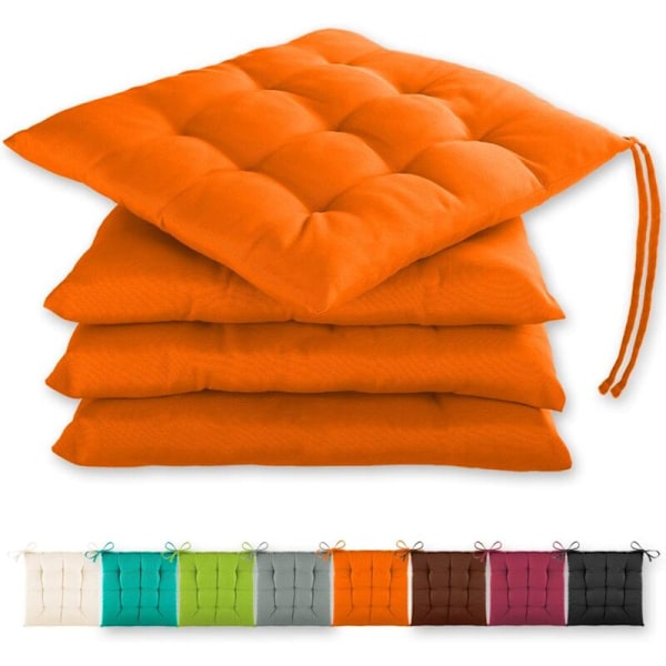 Set med 4 st stolsdynor, 40x40 cm
