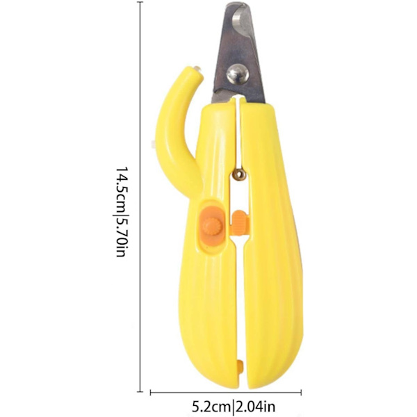 1 Pakke Pet Paw Trimmer - Med LED-lys