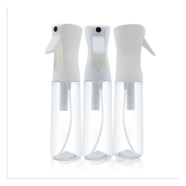 ALPREE Set med 3 kontinuerliga vaporizers för ultrafint hårvatten för frisyr, rengöring, trädgårdsarbete, dimning och hudvård 300 ml från Alpree (transparent)