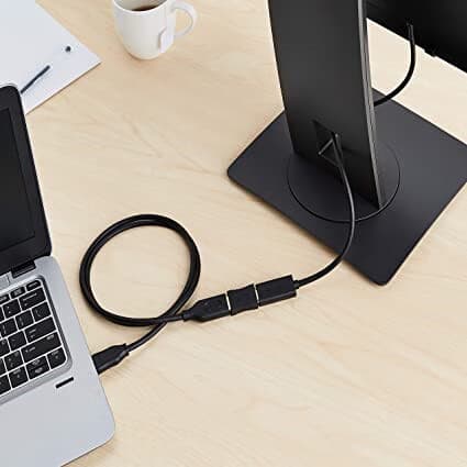 29 x 22mm, Sort, HDMI-kobling (2-pak)