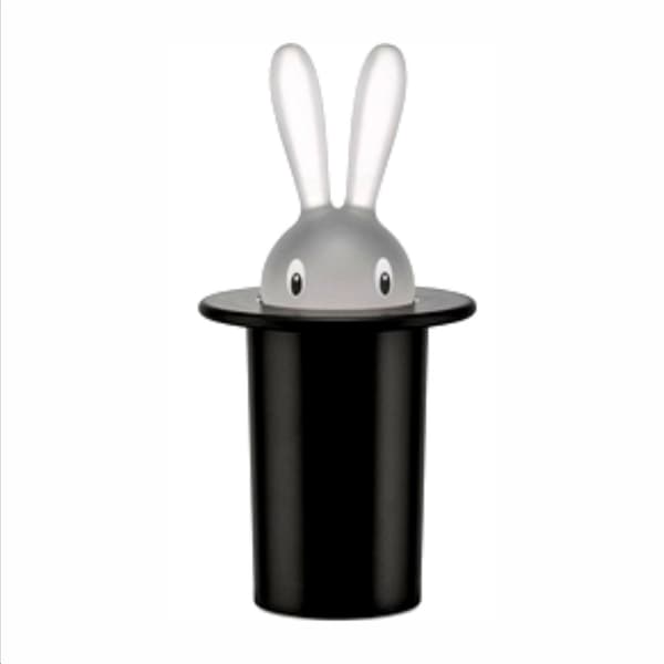 Svart - Magic Bunny Dörr Tandpetare Design Termoplastisk Harts