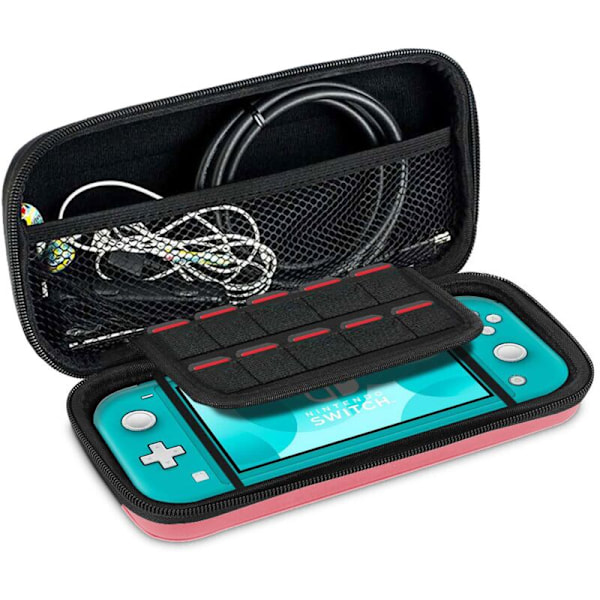 Switch Lite Förvaringsväska Portabel Skyddsväska plus Hård Handväska Förvaringslåda för Transport Transportfodral