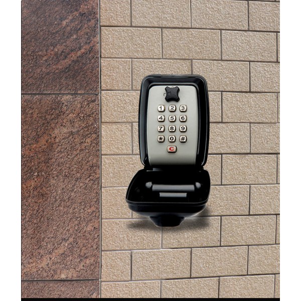 Waterproof Key Safe Box Wall-Mounted Key Box Outdoor Key Box Safe Key Box Wall-Mounted Key Safe Box-Share Access to Your Keys Safely