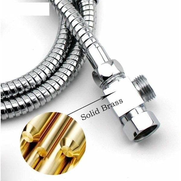 Dusjarm 3-veis messing Terk T for Step Driveur Standard - G1/2 tommers system Dusj Reservedel Dusjkontroll Splitter T Seta