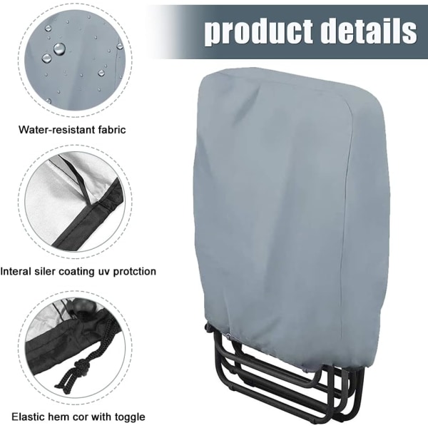 Set med 2 stolsöverdrag (71 x 110 cm)