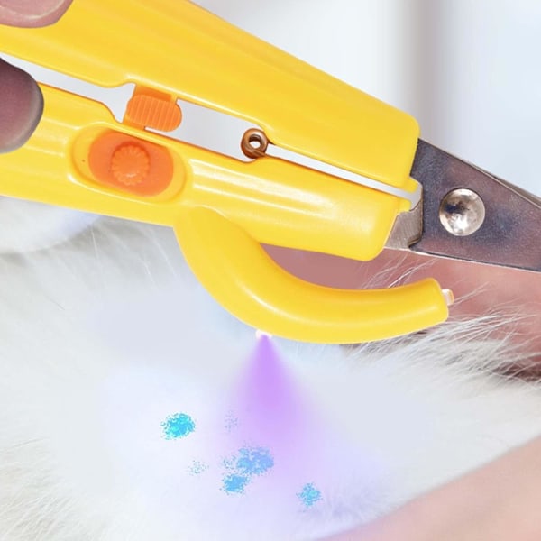 1 Pakke Pet Paw Trimmer - Med LED-lys