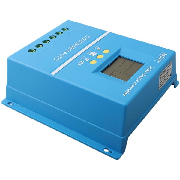 Solar controller til overvågning af maksimalt effektpunkt 12/24/36/48 V Automatisk identifikation af intelligent solcelleanlæg solcelleoplader LCD s