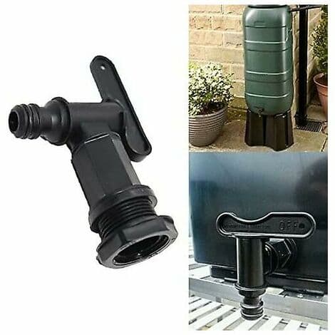 1000l Plasttank Kran, Ibc Vattenbehållare Adapter, Trädgårdsslang Kran Adapter (Koppar)