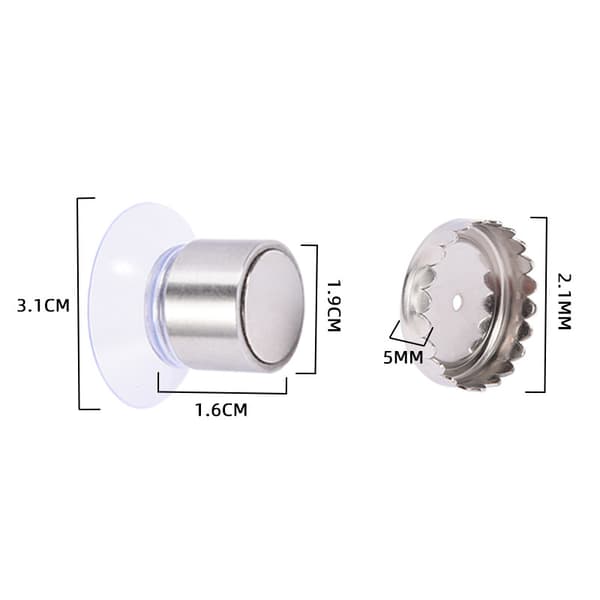 Magnetisk sæbedispenser, sæbedispenser til badeværelse, magnetisk sæbedispenser, rustfrit stål vægmonteret magnetisk sæbedispenser, til daglig brug i badeværelset