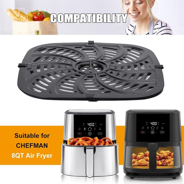 Airfryer Støttebakke til ChefmanTurboTouch Easy View, 1 stk
