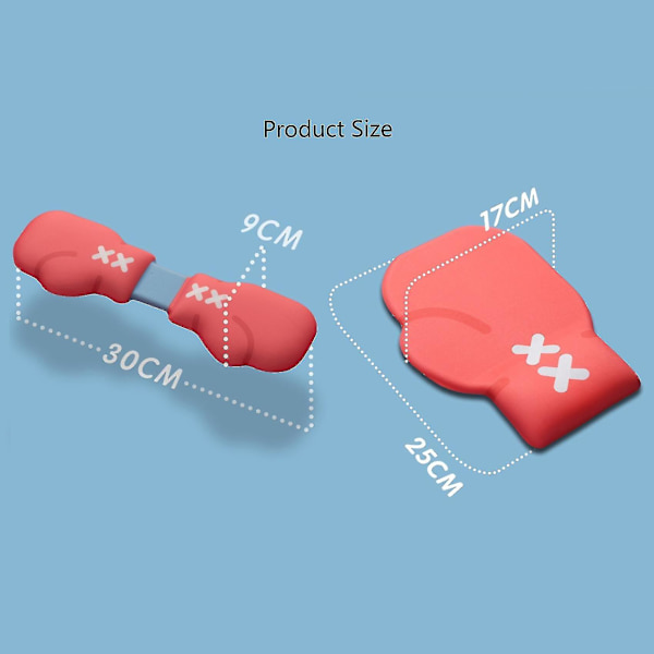 Dww-discount Mussemåtte, Boksehandsker Mussemåtte, ergonomisk Mussemåtte, Mussemåtte