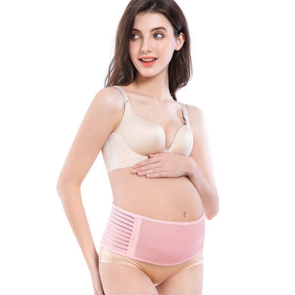 Pink, XL, Graviditetsbælte Graviditetsbælte til støtte af talje og mave.