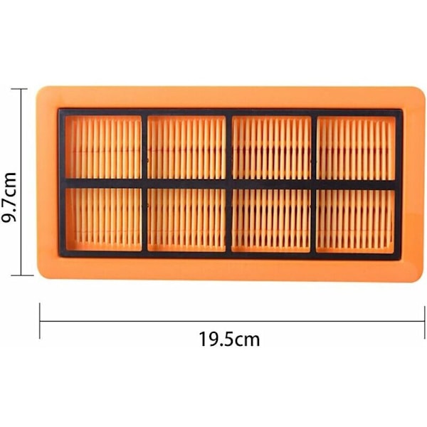 2 Filter udskiftning til støvsuger Kärcher AD 3200, AD 3 Premium og AD 4 Premium