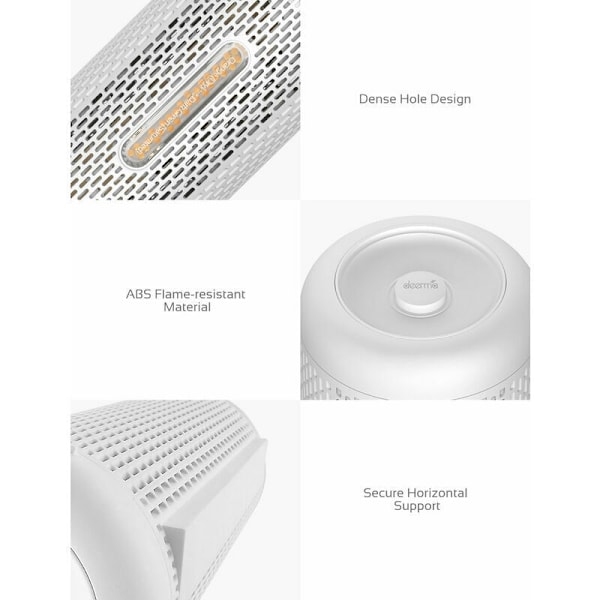 Mini fugtabsorber (affugter), genopladelig, 20W, soveværelse, kontor osv. Hvid