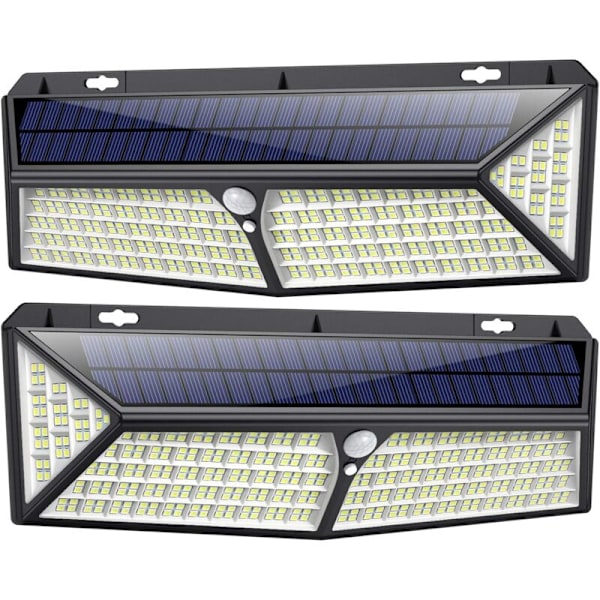 430 LED Utomhus Solcellsvägglampa, 1 st
