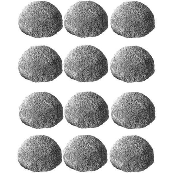 Kit med 12 clinons i mikrofiber robotfönsterputs fönstertillbehör