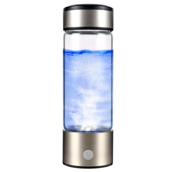 Hydrogen vannflaske, bærbar hydrogenrik vannglass oppladning