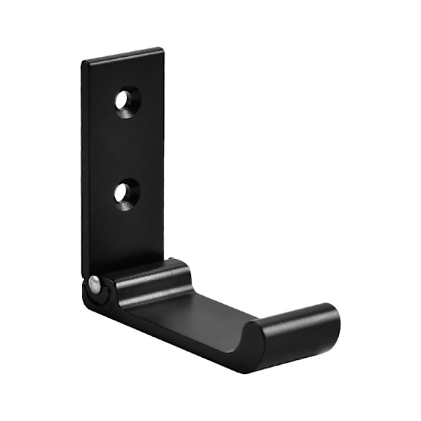 2-pack hopfällbart väggmonterat hörlursstativ, hållbart aluminium hörlursstativ för universella spelheadset, stativ levereras med huvudbandsskydd
