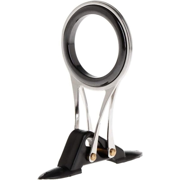 Guidering Fiskestang Stangringe Ple guider foldbar rustfrit stål DIY DIY ØJE Ring Tackle reparationssæt udskiftningstilbehør