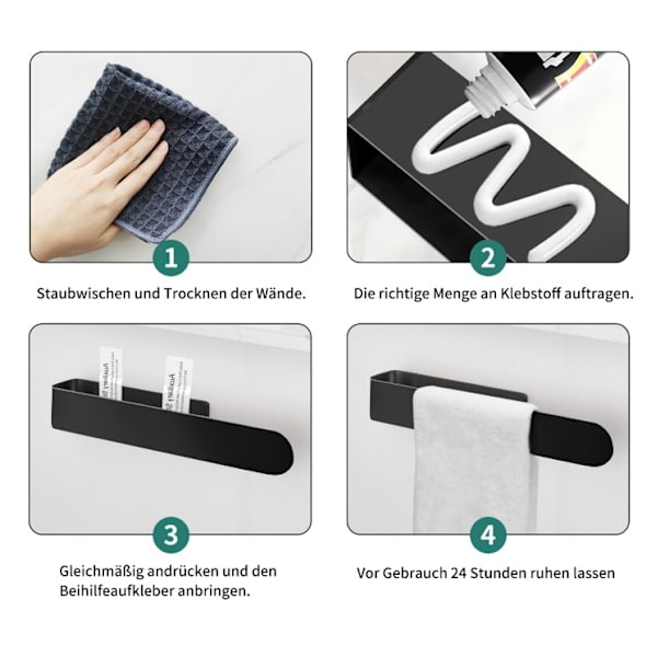Kjøkkenvask svamp holder, svamp holder, selvklebende svamp holder, kjøkkenvask arrangør oppbevaring, oppvaskklut holder, rustfritt stål svamp hol